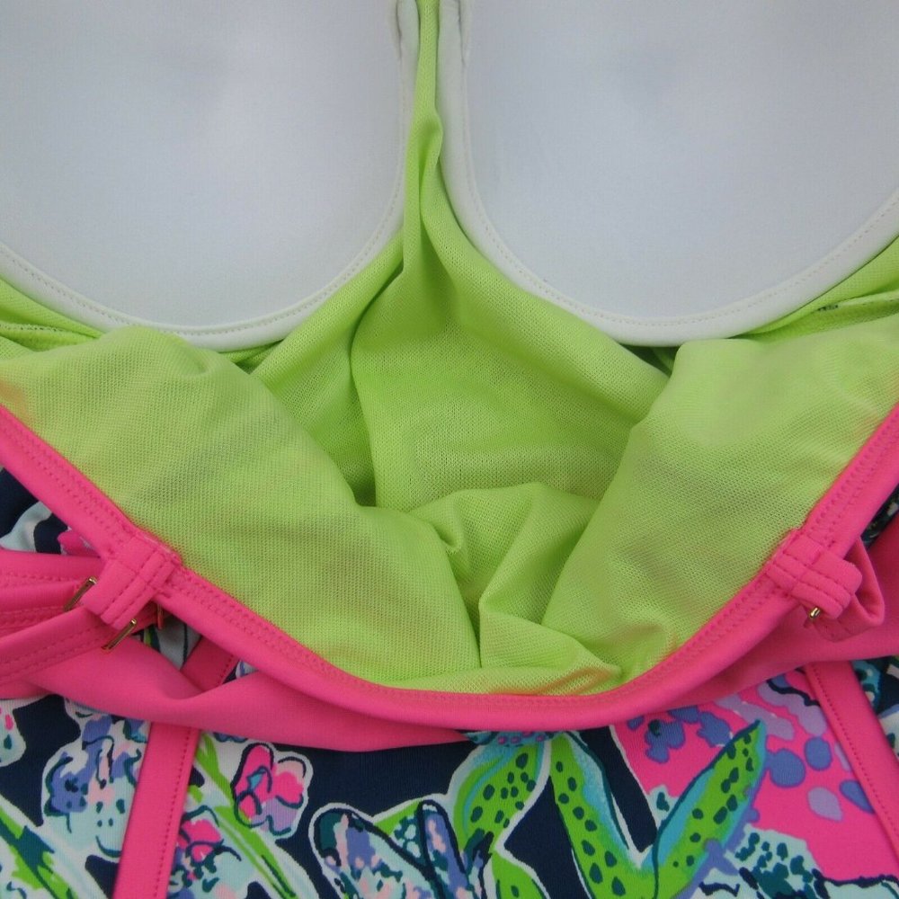 Lilly Pulitzer Palma Sway This Way Deep Sea Navy 4 - Picture 9 of 12